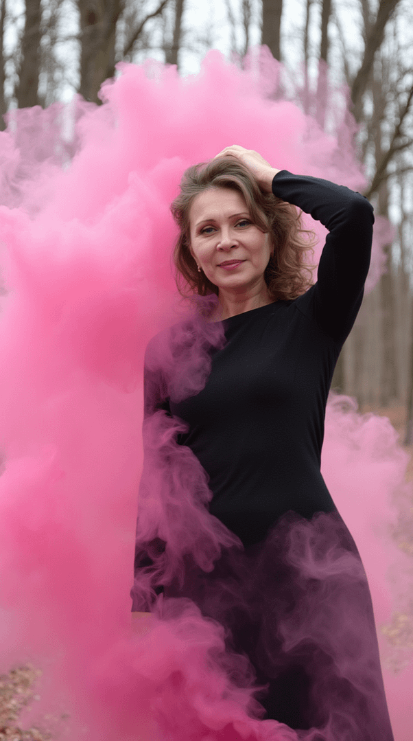 O.B.R.A.Z. — Искусство Самопознания и Архетипов через Нейросети 52 a_high_quality_realistic_portrait_of_a_woman_standing_amidst_dense (2)