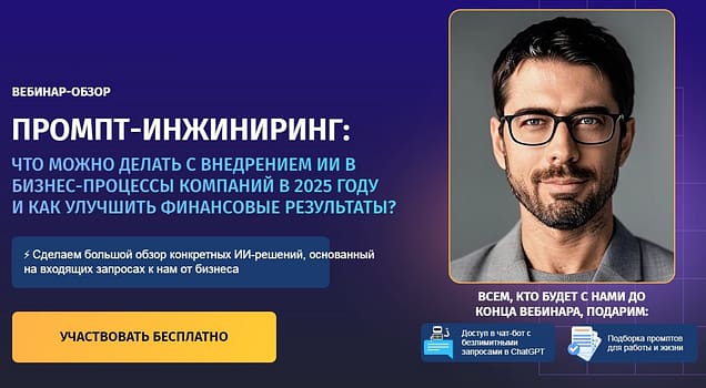 Вебинар-обзор ПРОМПТ-ИНЖИНИРИНГ