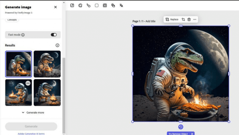 🔥 Топ-11 бесплатных нейросетей 2025: как превратить ваши «бзики» в шедевры за 5 минут 10 Топ-11 бесплатных нейросетей Adobe Express