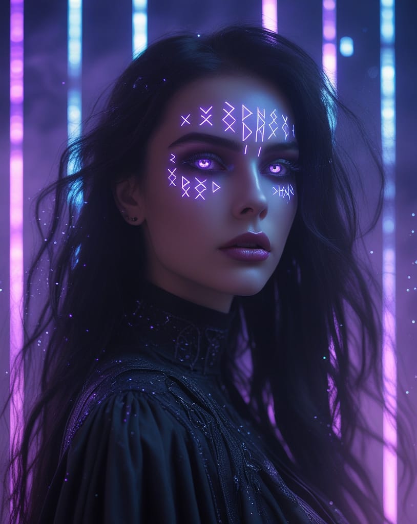 NEURONIXA Цифровая Ведьма Персональное цифровое преображение с Neuronixa — создайте уникальный образ